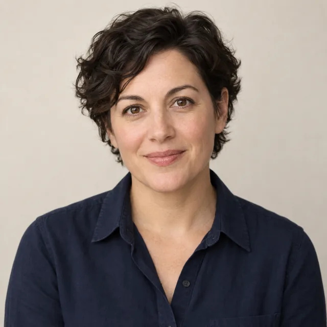 AI-generated portrait of fictional editor Avery Vale
